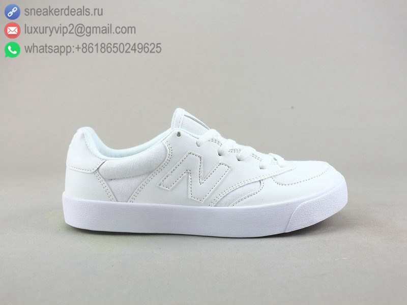 NEW BALANCE GRT300 LOW WHITE WHITE LEATHER UNISEX SKATE SHOES